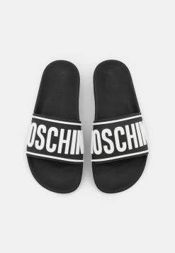 MOSCHINO Heeled Mules - Nero -MOSCHINO SHOP 2a788d73b5c44c66bd8d3f4b70b78633