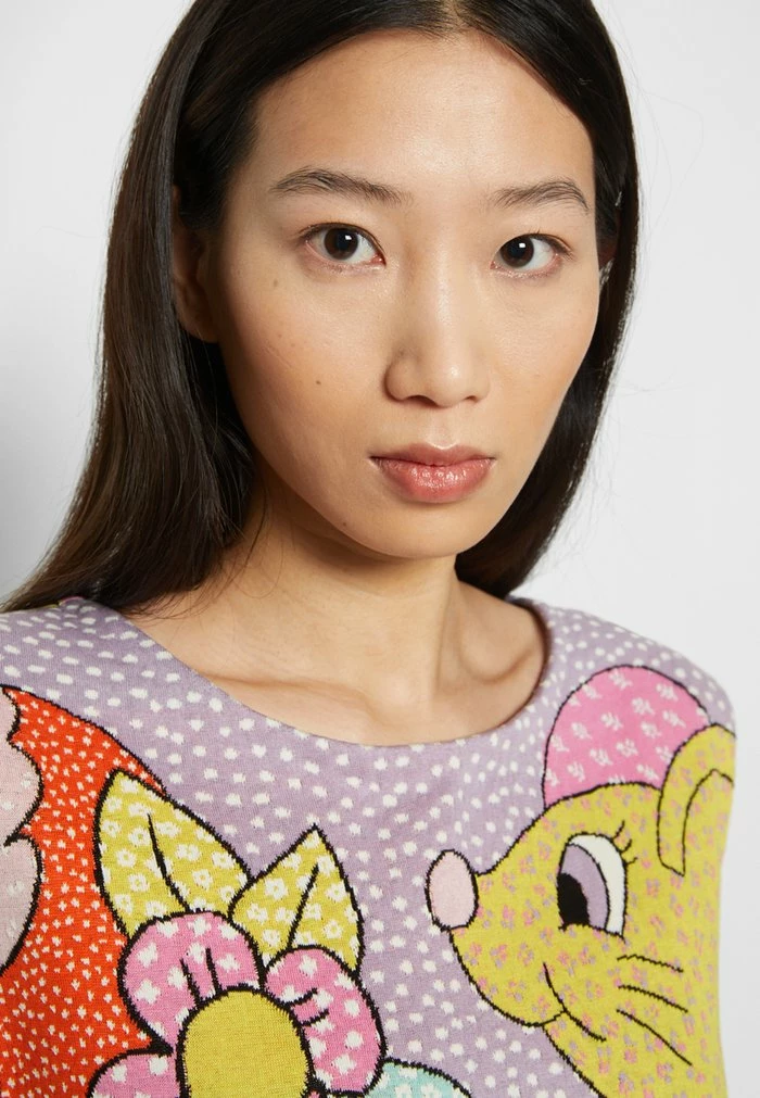 MOSCHINO COUTURE MENAGERIE - Jumper Dress - Multi-coloured 7 MOSCHINO COUTURE MENAGERIE - Jumper Dress - Multi-coloured - Image 7