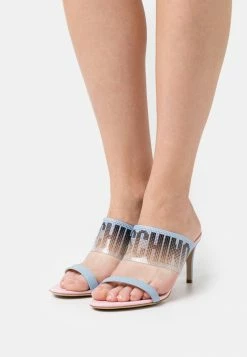 MOSCHINO Heeled Mules - Polvere