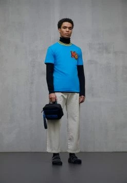 MOSCHINO Print T-shirt - Light Blue