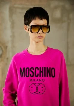 MOSCHINO DOUBLE SMILE - Sweatshirt - Fantasy Violet 9 MOSCHINO DOUBLE SMILE - Sweatshirt - Fantasy Violet -MOSCHINO SHOP 2c76040f473548caa53aaab042456224