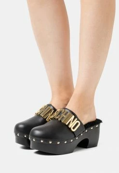 MOSCHINO Clogs - Nero