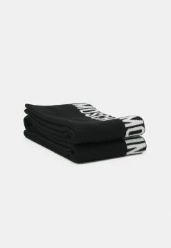 MOSCHINO UNISEX - Scarf - Black -MOSCHINO SHOP 2d225fb8664446fc8c39baa05d21dc88