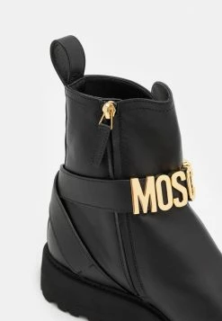 MOSCHINO Classic Ankle Boots - Nero -MOSCHINO SHOP 2d905d9787764d9c97beab45f77641a8