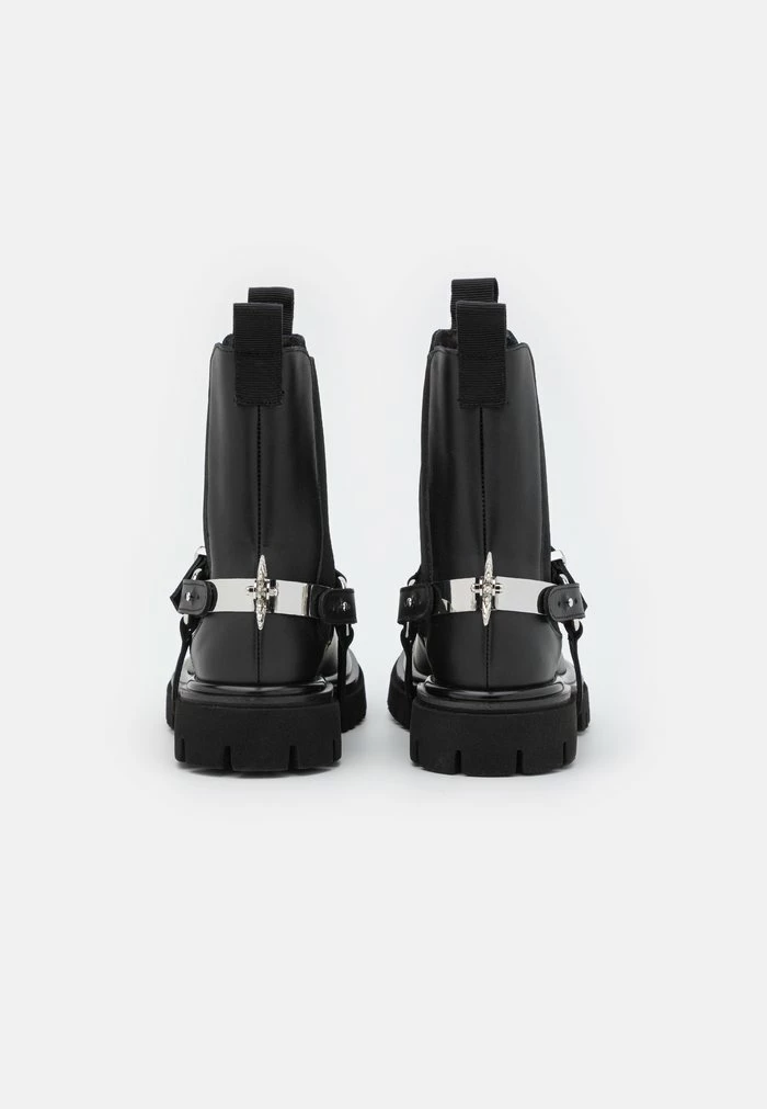 MOSCHINO Cowboy/biker Ankle Boot - Fantasy Color 4 MOSCHINO Cowboy/biker Ankle Boot - Fantasy Color - Image 4