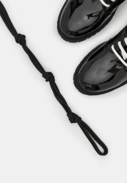 MOSCHINO Lace-up Ankle Boots - Nero -MOSCHINO SHOP 2dd6acbabf6f4bc498f9c0c9a82c641e