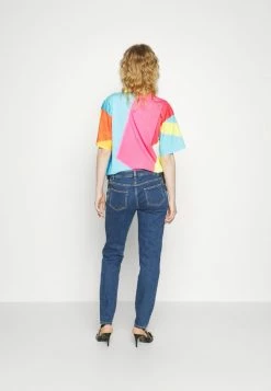 MOSCHINO BONDAGE LACING - Slim Fit Jeans - Blue 11 MOSCHINO BONDAGE LACING - Slim Fit Jeans - Blue -MOSCHINO SHOP 2de2318d9ea04bc3ab57321077f28e9e