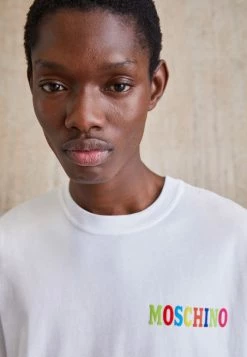 MOSCHINO Print T-shirt - Fantasy White -MOSCHINO SHOP 2fdf16d3c7df422d927040f65c39b3dd