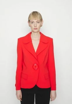 MOSCHINO MACRO BUTTONS - Blazer - Red -MOSCHINO SHOP 30b36d576fdd4653a3b7034f21293d71