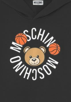 MOSCHINO HOODED UNISEX - Sweatshirt - Black -MOSCHINO SHOP 31c48803d3dc414382a6f0cff4f3e5d5