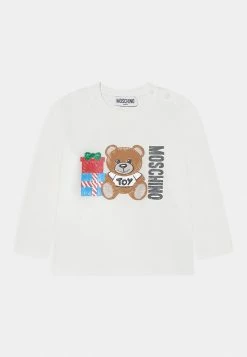 MOSCHINO XMAS ADDITION UNISEX - Long Sleeved Top - Cloud