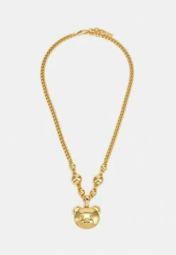 MOSCHINO NECKLACE - Necklace - Shiny Gold-coloured