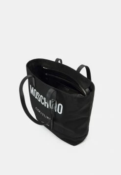MOSCHINO SHOULDER BAG UNISEX - Tote Bag - Fantasy Black -MOSCHINO SHOP 32f0a65fea764324975b33aeb1592c34