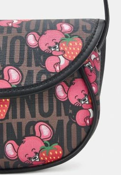 MOSCHINO ILLUSTRATED ANIMALS UNISEX - Across Body Bag - Multi-coloured -MOSCHINO SHOP 342401595e264f93bd80c17f292e5e01
