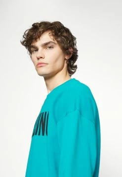 MOSCHINO Sweatshirt - Turquoise -MOSCHINO SHOP 345a6fc9bca84dcdb7b8a8bfcebbe91c