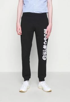 MOSCHINO TROUSERS - Tracksuit Bottoms - Black
