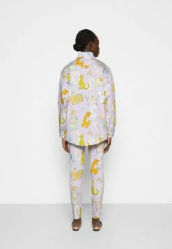 MOSCHINO LOGO CIRCUS - Button-down Blouse - Fantasy Violet -MOSCHINO SHOP 3690f52d9def498989d457b0ff6ab409