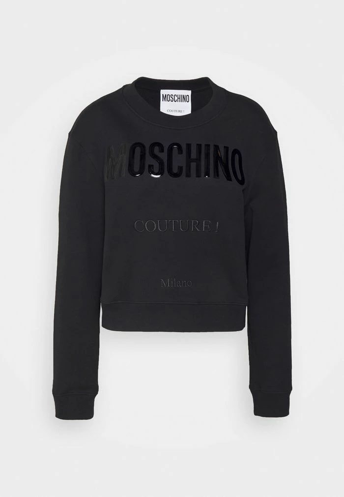 MOSCHINO VINYL COUTURE MILANO - Sweatshirt - Fantasy Black 6 MOSCHINO VINYL COUTURE MILANO - Sweatshirt - Fantasy Black - Image 6