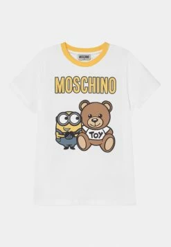MOSCHINO X MINIONS - Print T-shirt - Optical White