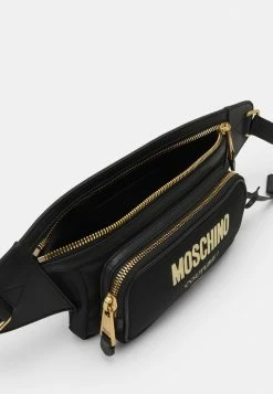 MOSCHINO COUTURE UNISEX - Bum Bag - Black -MOSCHINO SHOP 3824d2e7238e43ff976cc3de9797eb32