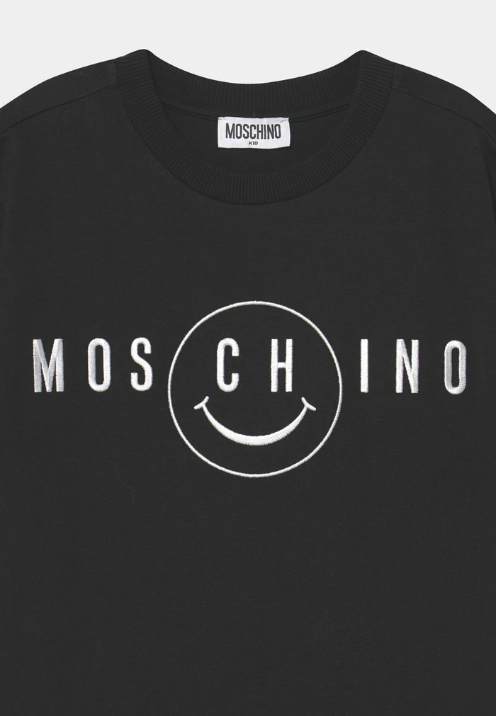 MOSCHINO MAXI UNISEX - Print T-shirt - Black 3 MOSCHINO MAXI UNISEX - Print T-shirt - Black - Image 3