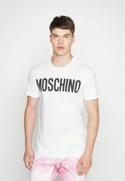 MOSCHINO Print T-shirt - White -MOSCHINO SHOP 38ba0d12792948cf972922fb327cd883