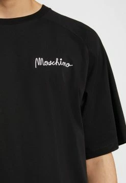 MOSCHINO Basic T-shirt - Black 13 MOSCHINO Basic T-shirt - Black -MOSCHINO SHOP 38df6c75b8b04639bd84fefb47ee0802