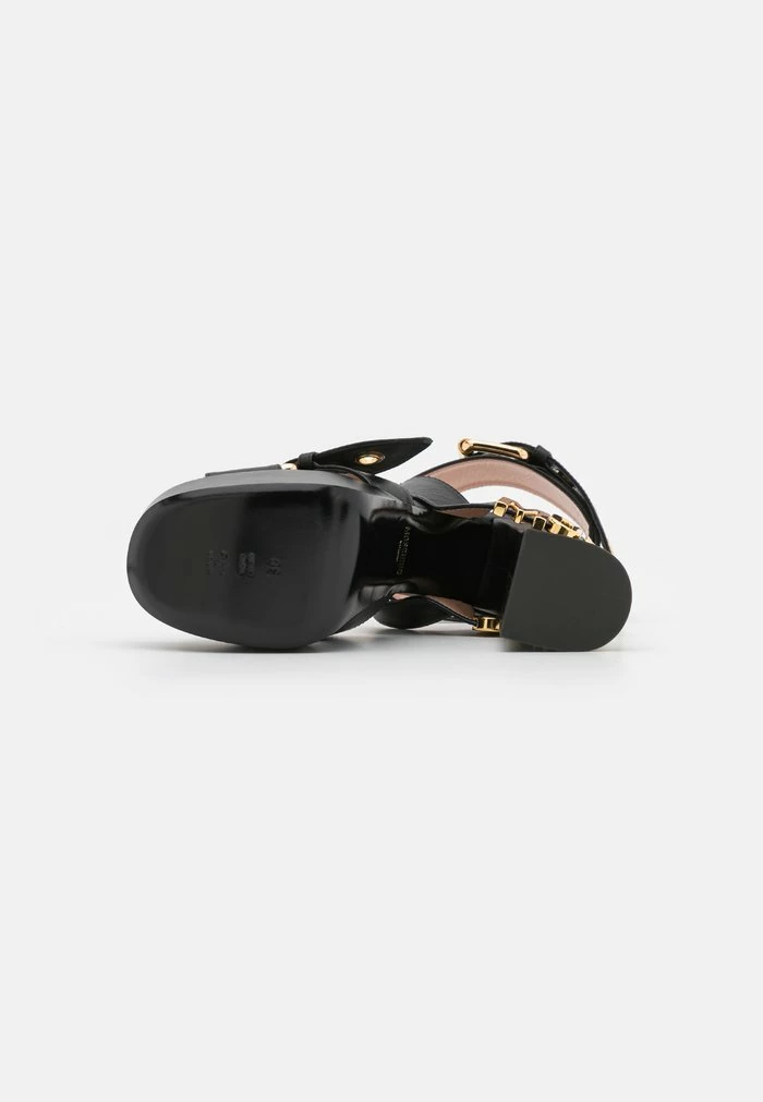 MOSCHINO High Heeled Sandals - Nero 6 MOSCHINO High Heeled Sandals - Nero - Image 6