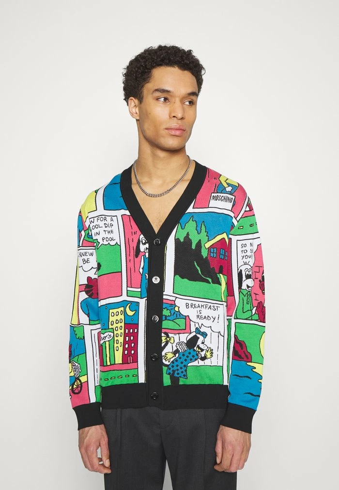 MOSCHINO JACKET - Cardigan - Black 3 MOSCHINO JACKET - Cardigan - Black - Image 3