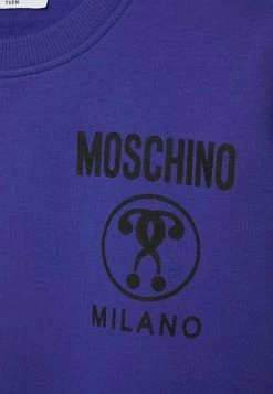 MOSCHINO ADDITION UNISEX - Sweatshirt - Ultra Violet -MOSCHINO SHOP 3993f89e18d146fd8a8e1cd28e5c1267