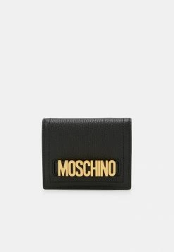 MOSCHINO LETTERING WALLET - Wallet - Black