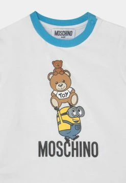 MOSCHINO MINIONS SET UNISEX - Print T-shirt - Aquarius Blue -MOSCHINO SHOP 39f1378724b240c5af4120e5e242eae2