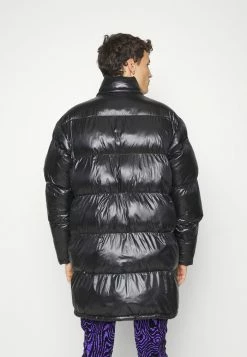 MOSCHINO LONG JACKET - Down Jacket - Fantasy Black -MOSCHINO SHOP 3ad9b0119d9647b2aa2299dc611c9966