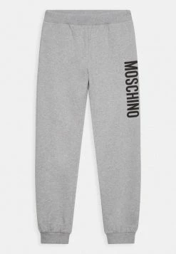 MOSCHINO PANTS UNISEX - Tracksuit Bottoms - Melange Grey