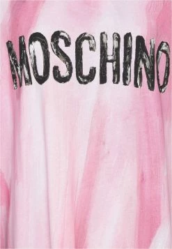MOSCHINO UNITARD - Jersey Dress - Pink -MOSCHINO SHOP 3befff2a26e042e3a58676cdf77d3ee7