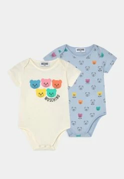 MOSCHINO GIFT BODYSUIT 2 PACK UNISEX - Body - Light Blue