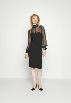 MOSCHINO BONDAGE BUCKLE - Cocktail Dress / Party Dress - Fantasy Black 12 MOSCHINO BONDAGE BUCKLE - Cocktail Dress / Party Dress - Fantasy Black -MOSCHINO SHOP 3c297702d0c846e599d021e1a7940417