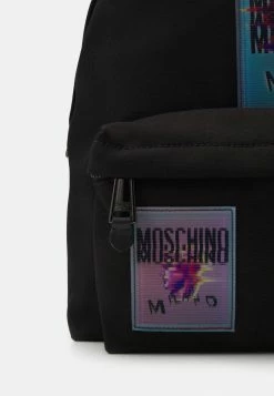 MOSCHINO BACK PACK UNISEX - Rucksack - Black -MOSCHINO SHOP 3c478775695f475ba2227cc35a8f5706