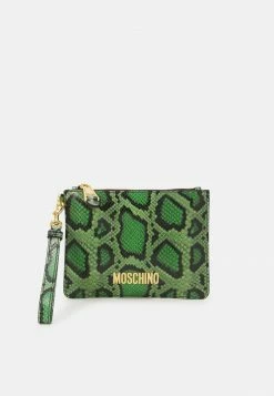 MOSCHINO LOGO UNISEX - Clutch - Green