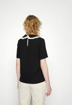 MOSCHINO BLOUSE - Print T-shirt - Fantasy Black -MOSCHINO SHOP 3dbb60ad0d744a3c855fd45eb783facf