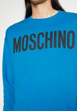 MOSCHINO Sweatshirt - Fantasy Blue -MOSCHINO SHOP 3dea80f23a694d598c1015f65a6a34b7