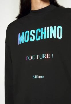 MOSCHINO UPPER BODY GARMENT - Long Sleeved Top - Fantasy Black -MOSCHINO SHOP 3dfe8bd133b0491d84e3959f1e611048