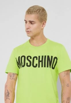 MOSCHINO Print T-shirt - Green -MOSCHINO SHOP 3e0d953d699f4e0b889032f2bf31e140