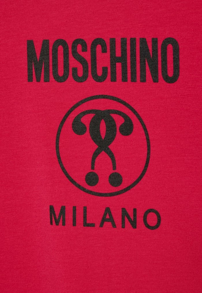 MOSCHINO ADDITION UNISEX - Print T-shirt - Fuxia 3 MOSCHINO ADDITION UNISEX - Print T-shirt - Fuxia - Image 3