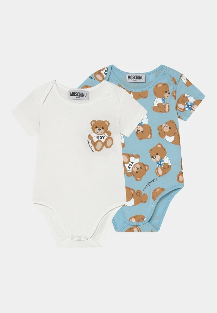 MOSCHINO 2 PACK UNISEX - Body - Skyblue 1 MOSCHINO 2 PACK UNISEX - Body - Skyblue