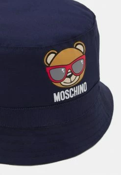 MOSCHINO HAT WITH GIFT BOX UNISEX - Hat - Navy Blue -MOSCHINO SHOP 3f94a6d7a872441eaa0ea1a81906089a