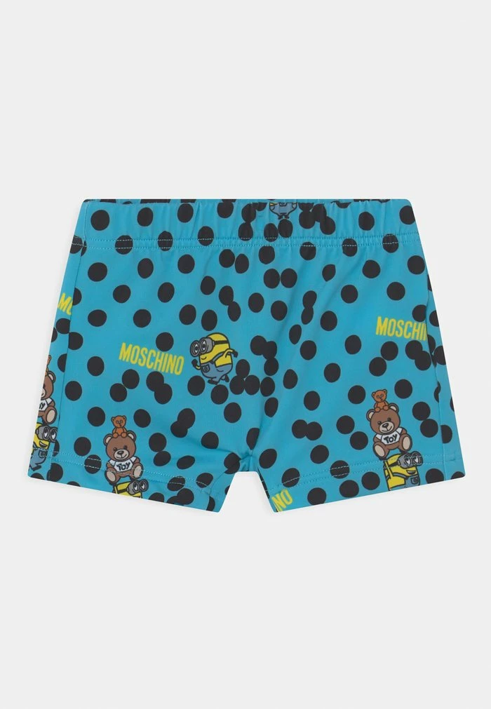 MOSCHINO SWIM MINIONS - Swimming Shorts - Blue 1 MOSCHINO SWIM MINIONS - Swimming Shorts - Blue