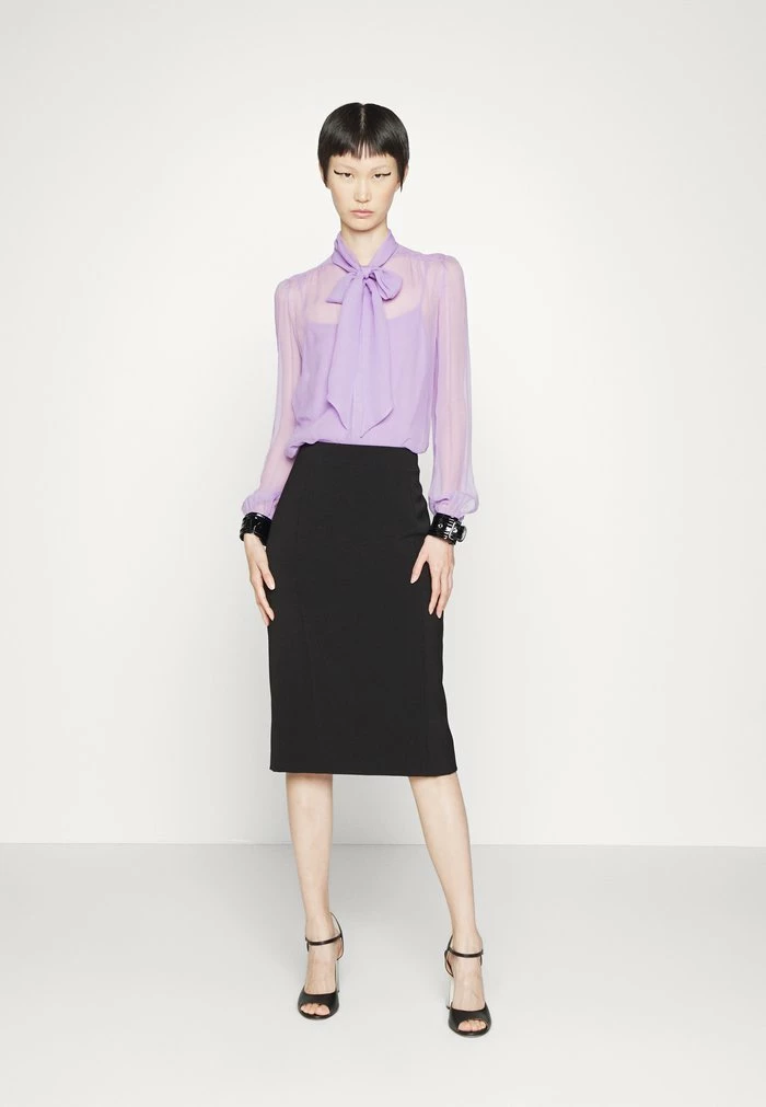 MOSCHINO BONDAGE BUCKLE - Button-down Blouse - Fantasy Violet 2 MOSCHINO BONDAGE BUCKLE - Button-down Blouse - Fantasy Violet - Image 2