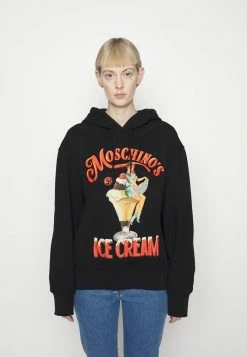 MOSCHINO DINER GROUP - Sweatshirt - Black -MOSCHINO SHOP 400a5885ba4247a0a4bd02a1aaa57603
