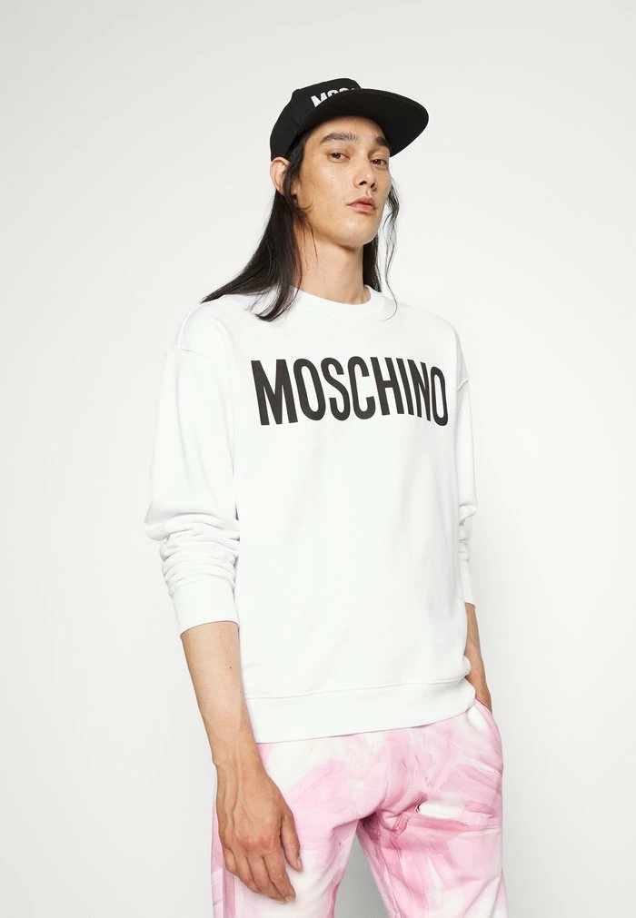 MOSCHINO Sweatshirt - Fantasy White 6 MOSCHINO Sweatshirt - Fantasy White - Image 6